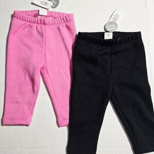 Leggings Bottoms Set of 2 size 6-12 months NWT